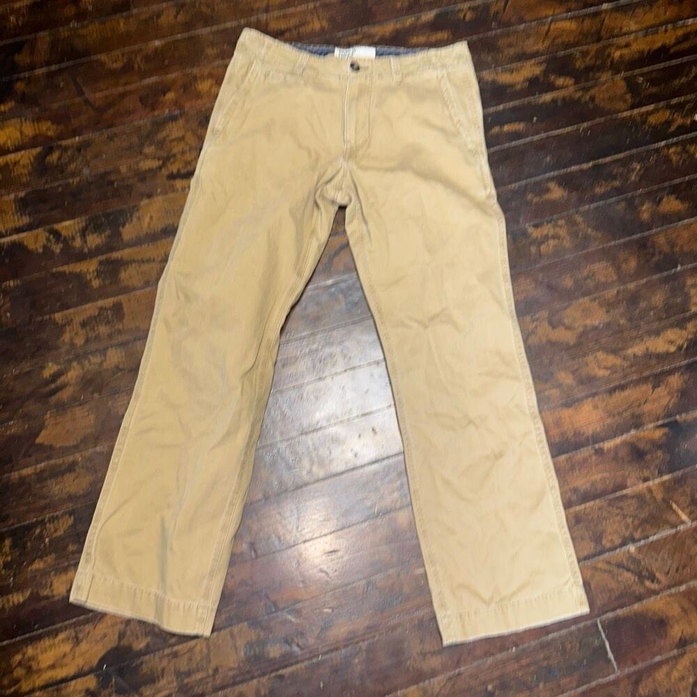 American Eagle straight 34x34 business casual khaki slacks